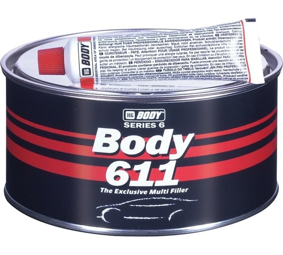Изображение товара Шпатлевка HB BODY 611 1,8кг 6110300002