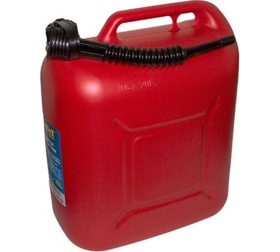Изображение товара Канистра пластмассовая для топлива с носиком 20 л DolleX KPN-020
