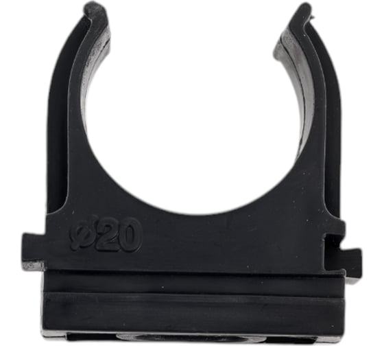 Изображение товара Крепеж-клипса U-plast F 20 черная, 100 шт. 300-020Ч