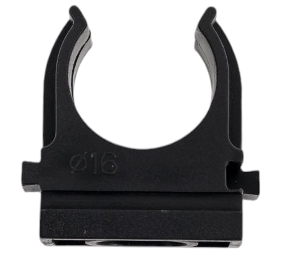 Изображение товара Крепеж-клипса U-plast F 16 черная, 100 шт. 300-016Ч