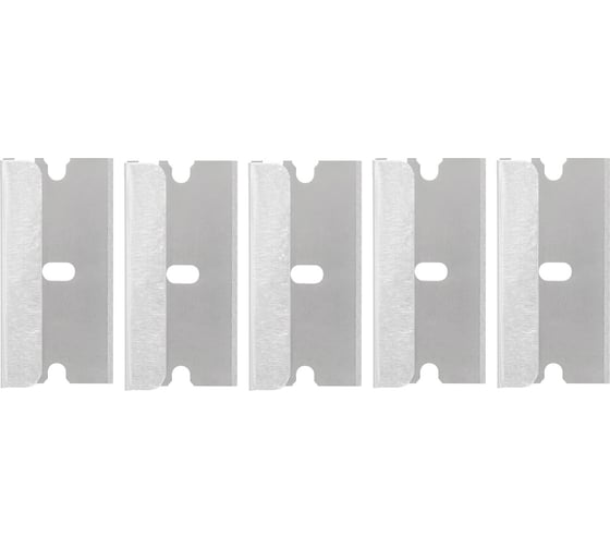 Изображение товара Комплект лезвий для скребка чистящего, 5 шт Mallony 108120