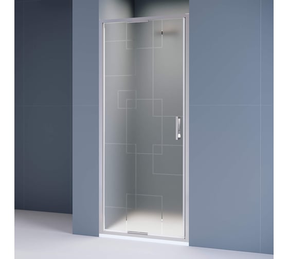 Изображение товара Душевая дверь RGW 80х195 SV-05 хром, Matt Smart Line, 8 мм, Easy 70320508-181