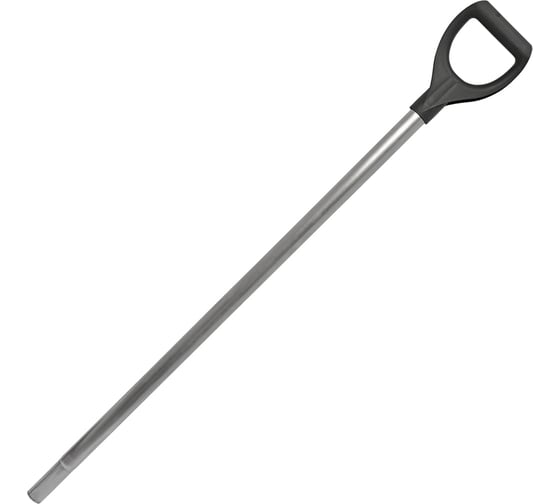 Изображение товара Черенок алюминиевый d=32 мм, с V ручкой, ЛЮКС, черная DEVery 5713038