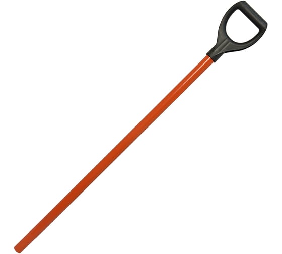 Изображение товара Черенок металлический крашеный оранжевый d-32 мм, с V ручкой, ЛЮКС DEVery 5713039