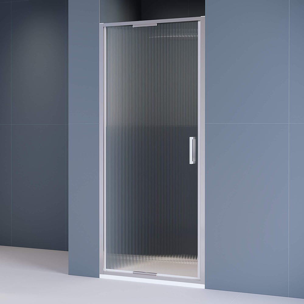 Изображение товара Душевая дверь RGW 100х195 SV-05 хром Ribbed стекло 8 мм серия Stilvoll