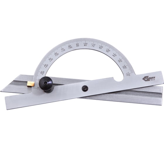 Изображение товара Угломер-транспортир GRIFF 0-180, d=300мм, L=600мм D143025