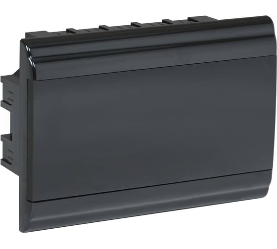 Изображение товара Модульный корпус IEK пластиковый, встраиваемый, ЩРВ-П-12 PRIME черный IP41 MKP13-V-01-12-41-K02