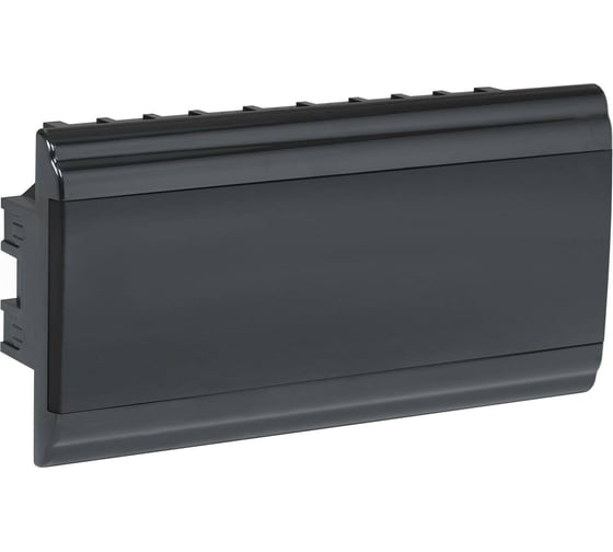 Изображение товара Модульный корпус IEK пластиковый, встраиваемый, ЩРВ-П-18 PRIME черный IP41 MKP13-V-01-18-41-K02