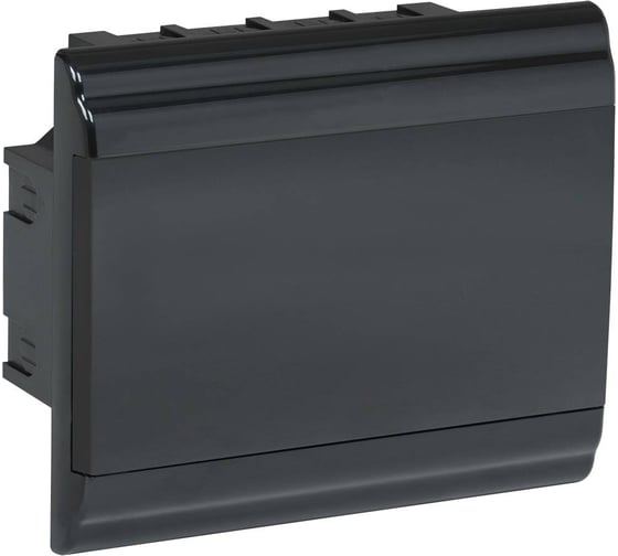 Изображение товара Модульный корпус IEK пластиковый, встраиваемый, ЩРВ-П-9 PRIME черный IP41 MKP13-V-01-09-41-K02