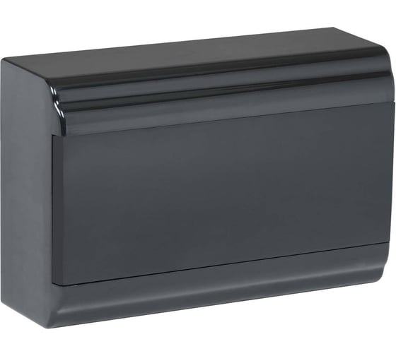Изображение товара Модульный корпус IEK пластиковый, навесной, ЩРН-П-12 PRIME черный IP41 MKP13-N-01-12-41-K02