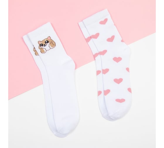 Изображение товара Набор женских носков KAFTAN For you 2 пары, р. 36-39 (23-25 см) 9036096