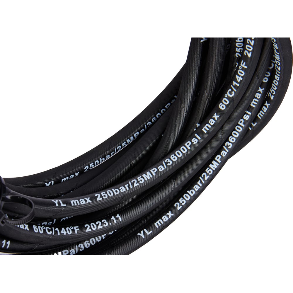 Изображение товара Шланг высоко давления 10 м M22x1.5 Elitech 0910.003000