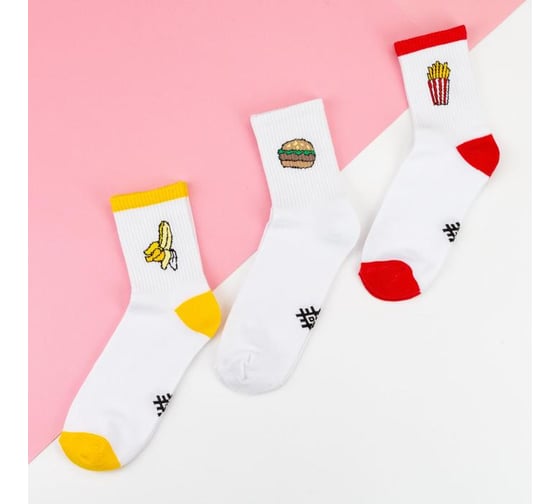 Изображение товара Набор женских носков KAFTAN Fun, (3 пары) р. 36-39 (23-25 см) 5189699