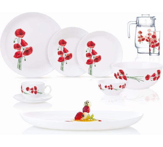 Изображение товара Столовый набор LUMINARC DIWALI HYPNOSIS 46 предметов P6103