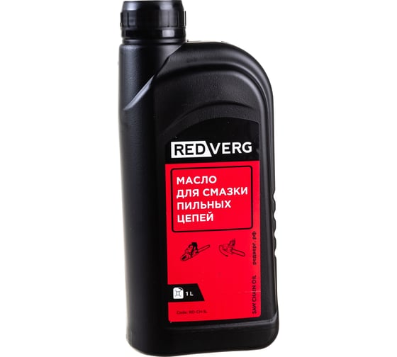 Изображение товара Масло для смазки пильных цепей 1 л REDVERG 5015971