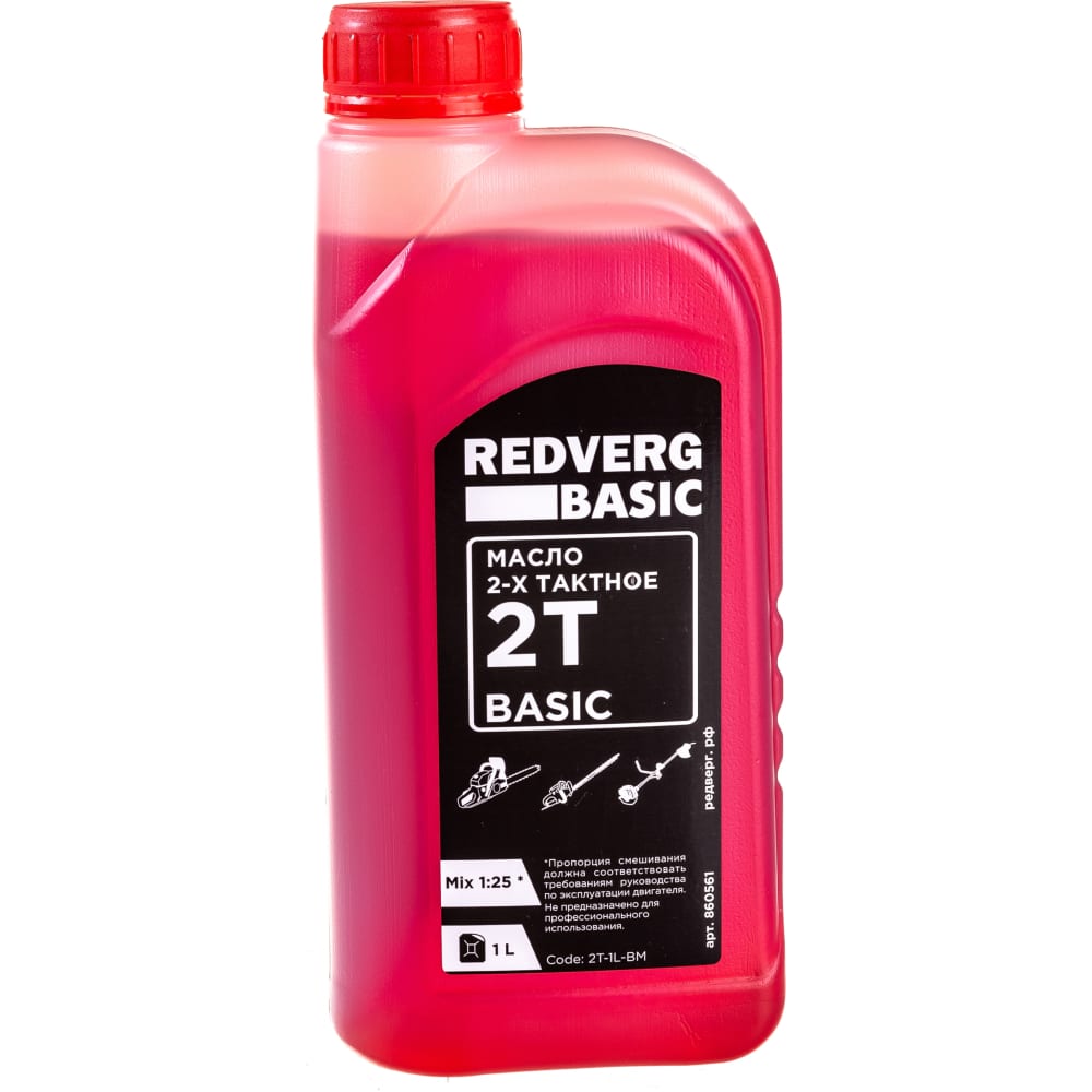 Минеральное двухтактное масло REDVERG минеральное двухтактное масло redverg