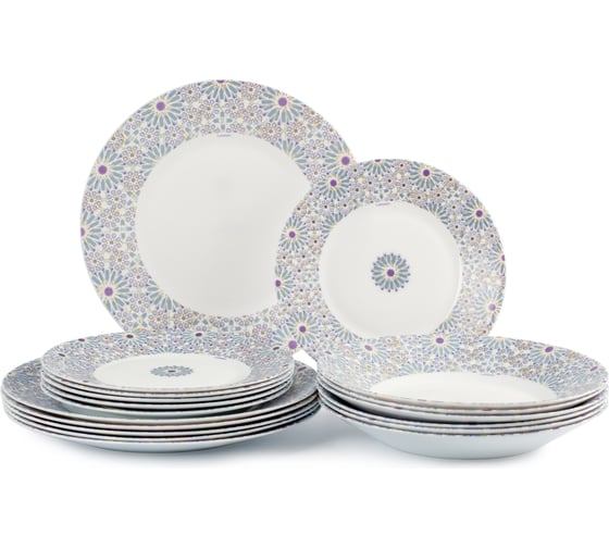 Изображение товара Столовый набор LUMINARC ESSENCE DAISY CRUX 18 предметов V6071