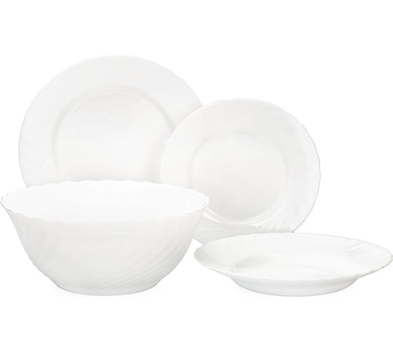 Изображение товара Столовый набор LUMINARC ТРИАНОН 19 предметов 00144