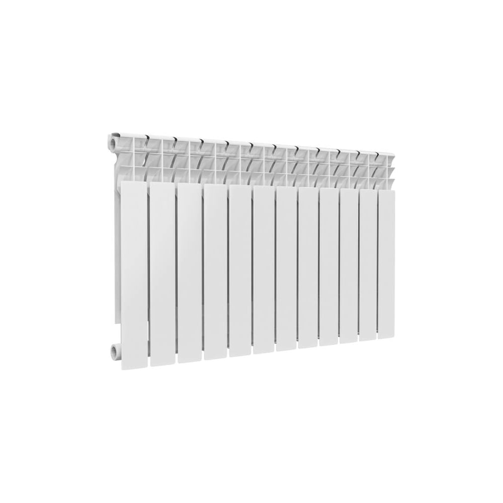 Изображение товара Биметаллический радиатор Ogint Ultra Plus 500 12 секций 1716Вт белый настенный