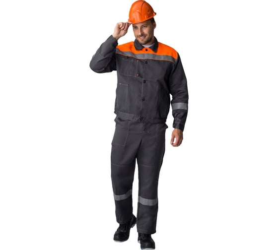 Изображение товара Костюм ФАКЕЛ Легион-1 СОП, темно-серый/оранжевый, р. 64-66, рост 182-188 87479240.017