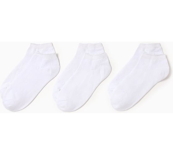 Изображение товара Набор женских носков KAFTAN Base, 3 пары, р. 36-39 (23-25 см) белый 9934591