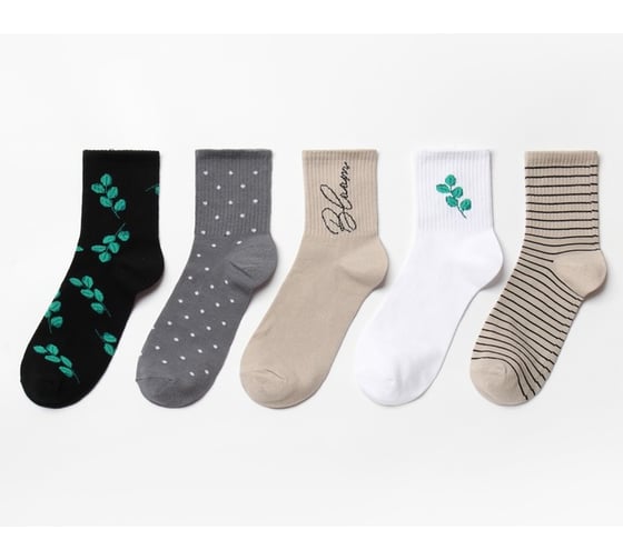 Изображение товара Набор женских носков KAFTAN Life 5 пар, р-р 36-39 (23-25 см) 7442574