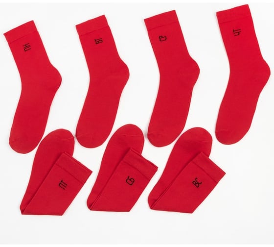 Изображение товара Набор мужских носков KAFTAN В ожидании 7 пар, р-р 41-44 (27-29 см) 7358301