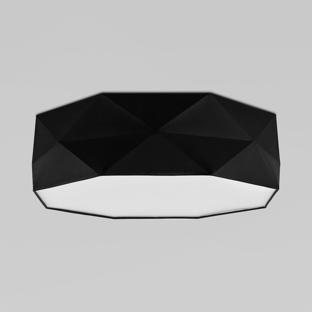 Изображение товара Потолочный светильник TK Lighting с тканевым абажуром 1567 Kantoor черный a042609