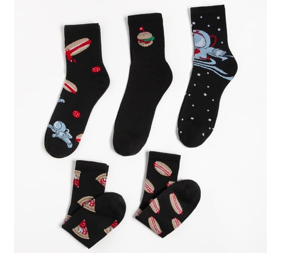 Изображение товара Набор мужских носков KAFTAN Yummy 5 пар, р. 41-44 (27-29 см) 7444743