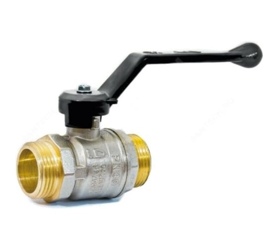 Изображение товара Шаровой кран LD Pride латунь никель Ду15 Ру40 НР 007-7987