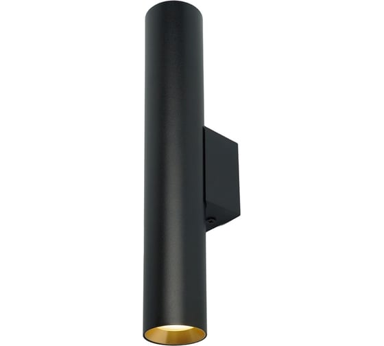 Изображение товара Светильник настенно-потолочный FERON ML1014 под лампу 2хGU10, черный + золото, 51383