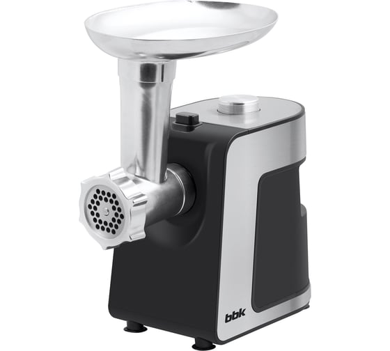 Изображение товара Мясорубка электрическая bbk MG2000 металлик/черный ЦБ-00002171