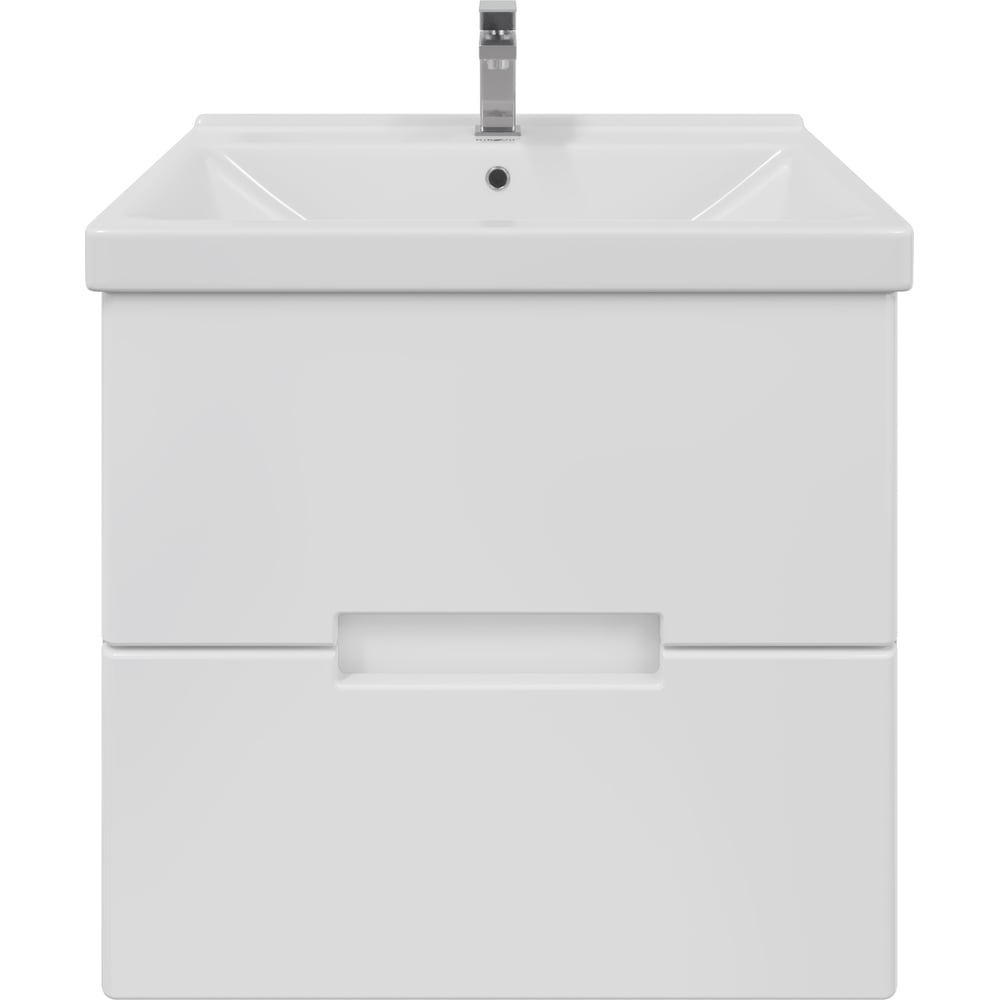 Изображение товара Тумба с раковиной в ванную RUVANN KANI 50 + Фест 50 подвесная Т.KANI.П-50П-KIT-FES