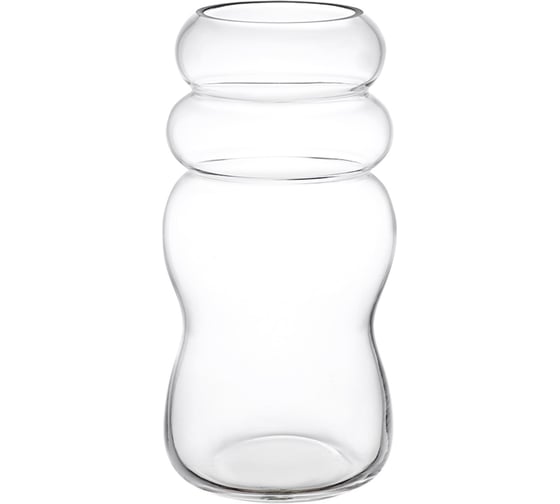 Изображение товара Ваза Bergenson Bjorn Swell, 27 см, прозрачная BB0000834