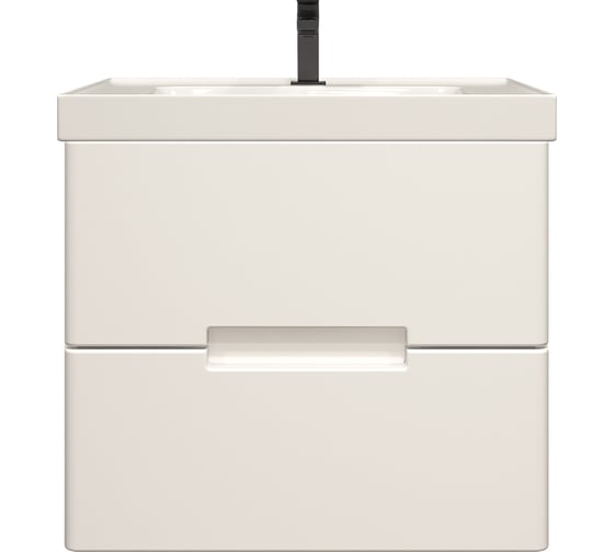 Изображение товара Тумба с раковиной в ванную RUVANN KANI 60 + Грейс 60 подвесная Т.KANI.П-60П-KIT-GRE