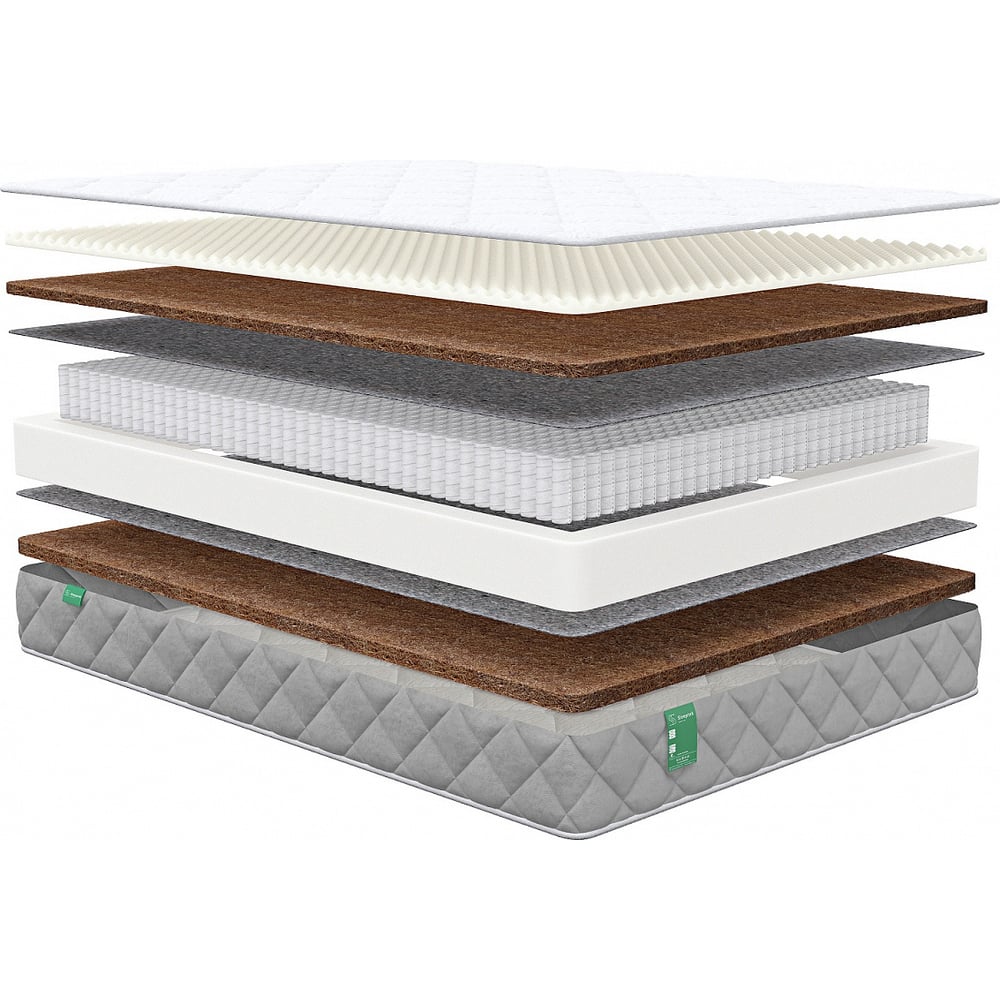 Изображение товара Матрас Sleeptek MAX Relax S1000 180x200 см ортопедический двусторонний