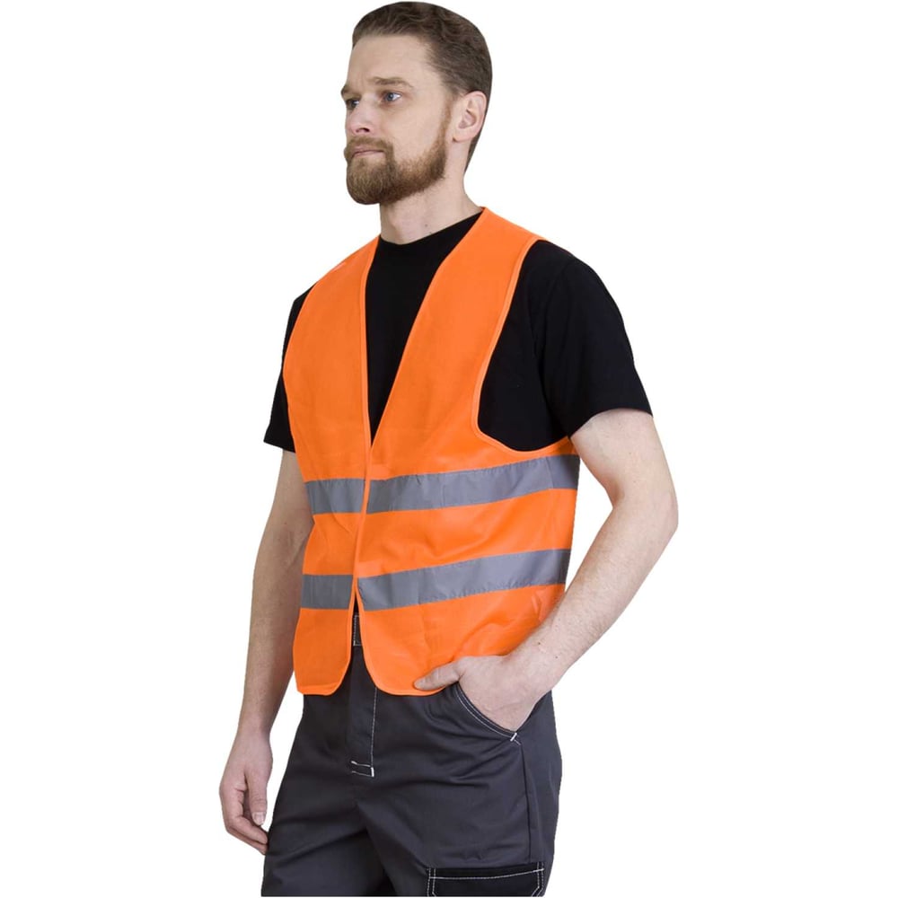 Изображение товара Сигнальный жилет Fort СОП-2 оранжевый 5XL унисекс