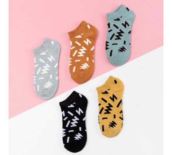 Изображение товара Набор носков KAFTAN Be happy, 5 пар, р-р 35-38 6772749