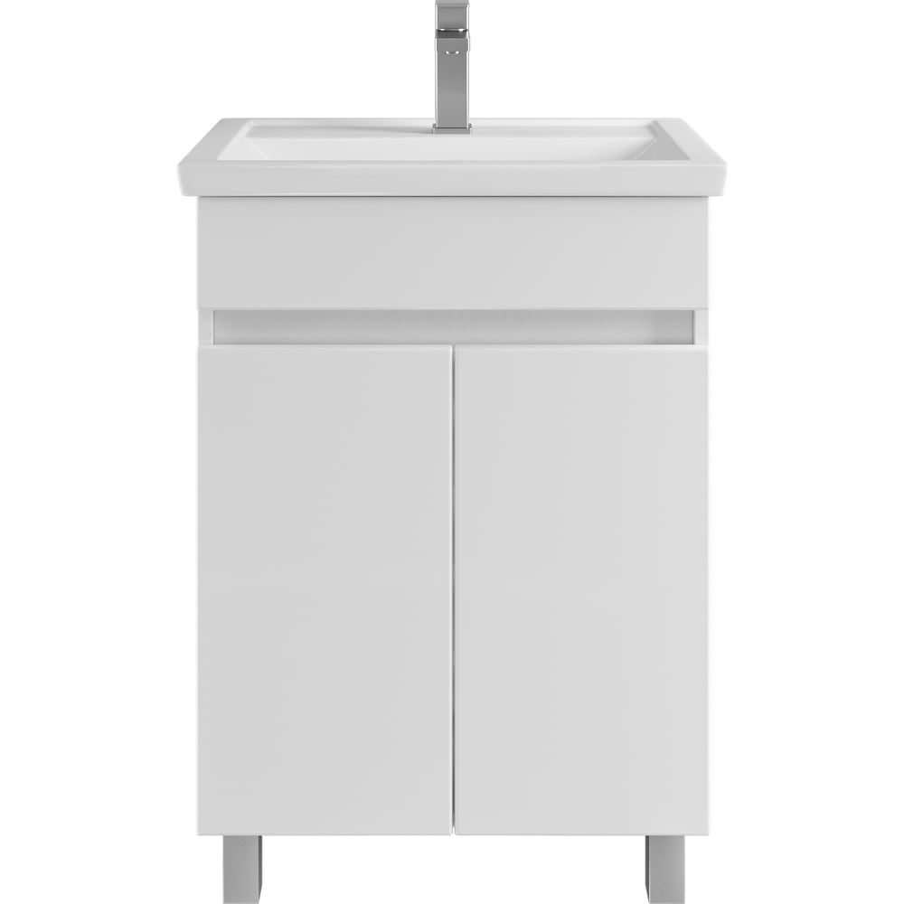 Изображение товара Тумба с раковиной RUVANN FORTO 60 - современный стиль для ванной