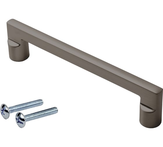 Изображение товара Ручка-скоба Kerron комплект из 2 шт, 128 мм, черный хром, S-2631-128 BN SET2(S-2631-128 BN)