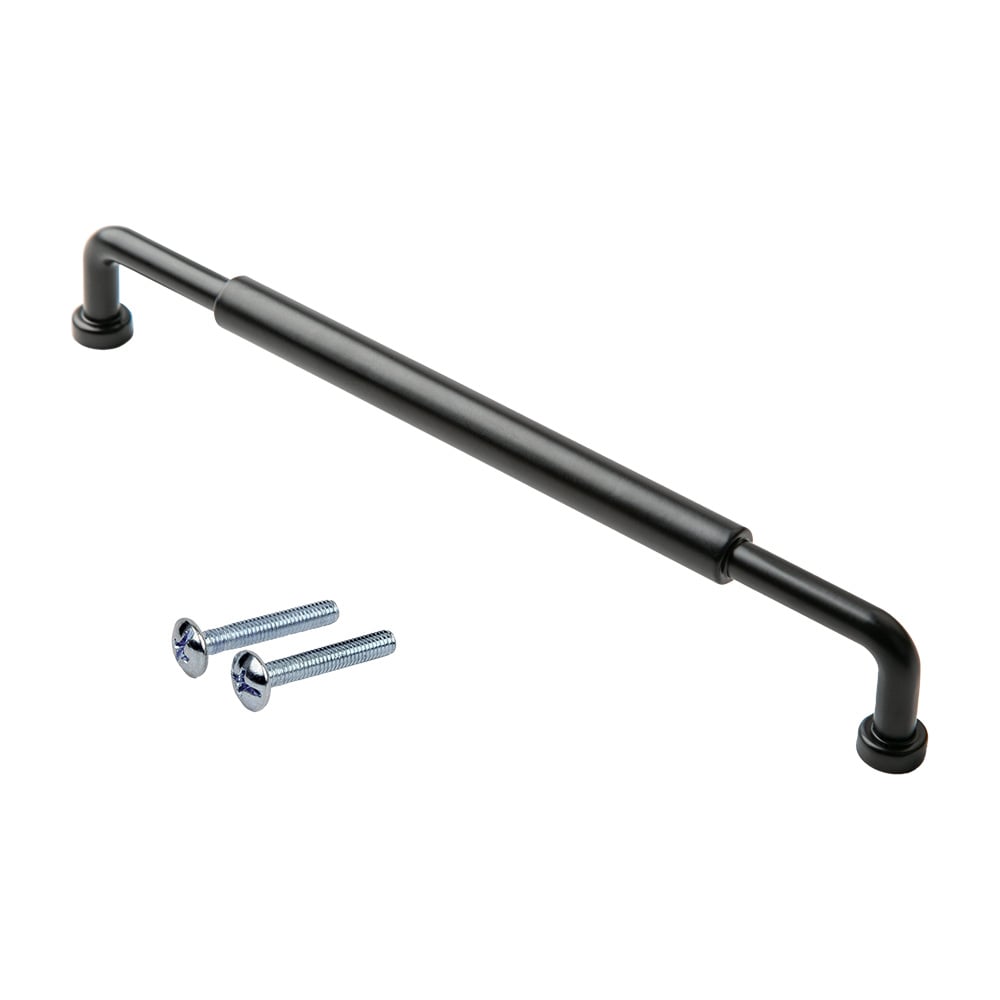 Изображение товара Ручка-скоба Kerron комплект 2 шт 192 мм черный матовый для мебели