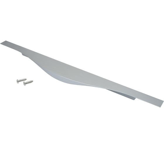 Изображение товара Ручка торцевая Kerron, 450 мм (фасад 18 мм), хром RT-002-450