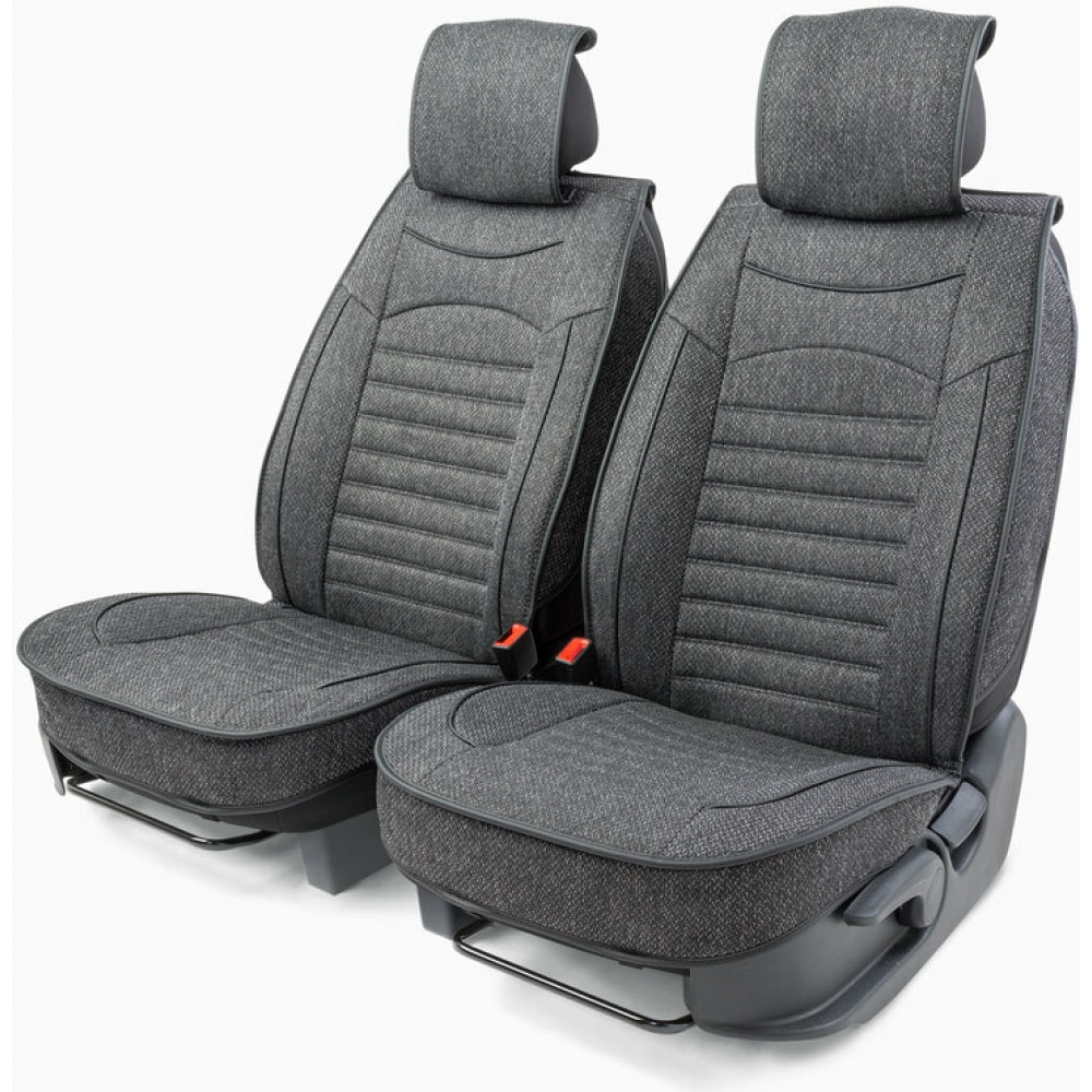 Каркасные накидки на передние сиденья CarPerformance чехлы для сидений универсальные rs 4 на передние сиденья велюр серый