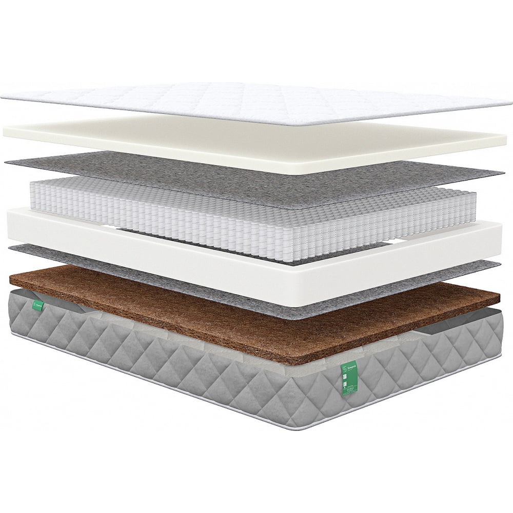 Изображение товара Матрас Sleeptek MAX Foam Cocos 180x190 см ортопедический двусторонний