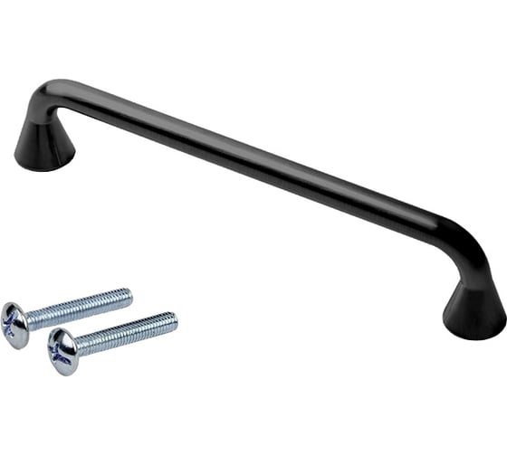 Изображение товара Ручка-скоба Kerron комплект из 4 шт., 128 мм, матовый черный, S-2629-128 BL SET4(S-2629-128 BL)