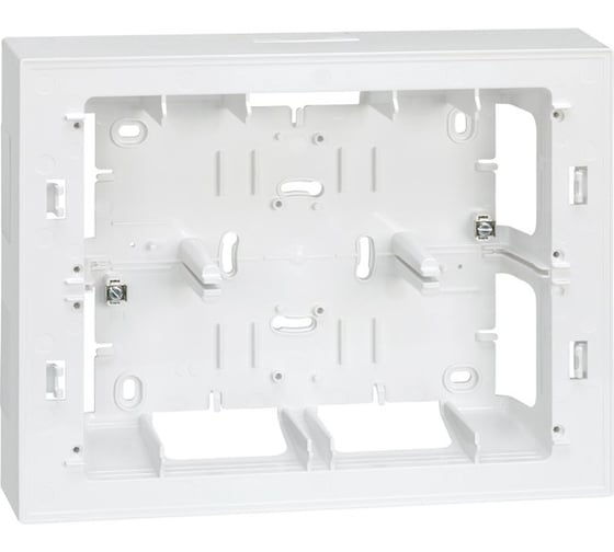 Изображение товара Коробка для наружного монтажа накладки 27722-35 Simon, 250х193х53мм, белый С27866-0065