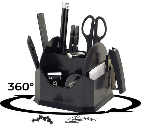 Изображение товара Настольный набор Attache JC848 черный, 15 предметов 168560