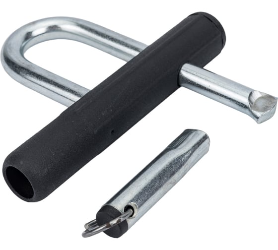 Изображение товара Навесной винтовой замок Шепард ЗНВ 1-10 под один ключ 33751