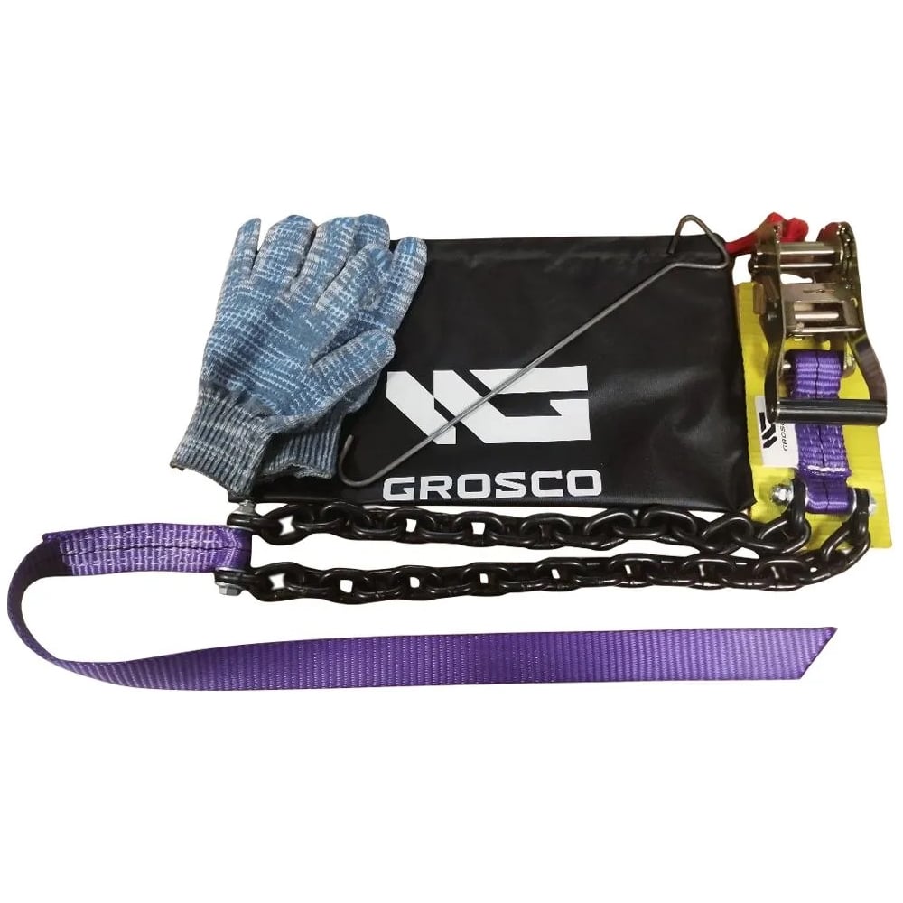 Изображение товара Браслеты противоскольжения для грузовиков GROSCO R20-22.5