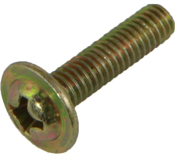 Изображение товара Винт ЦС М4 на 16 мм, с пресс шайбой, для имп. ВГ, 10 шт. инд. упак. СК600553